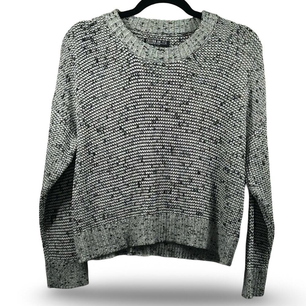 Cotton On Knit Sweater Women's Size Small Cozy Textured Heather Oversized Soft